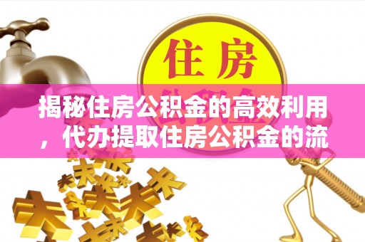 无为揭秘住房公积金的高效利用，代办提取住房公积金的流程与技巧