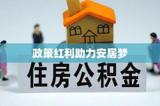无为政策红利助力安居梦