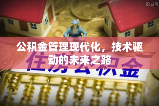 无为公积金管理现代化，技术驱动的未来之路